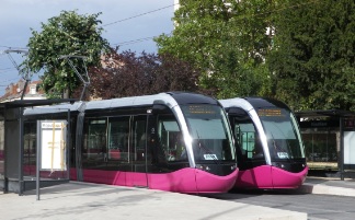 Photos du tramway de Dijon, Cte d'Or, Bourgogne