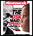 Photo de DSK et Nafissatou Diallo  la Une de NewsWeek