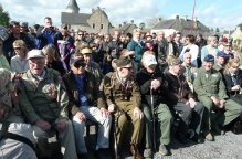 Les Vétérans de la 82ème Airborne étaient très entourés