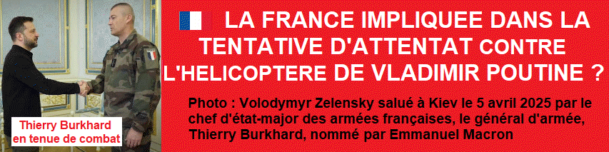 L'hlicoptre de Poutine vis par une frappe de drone, selon Youri Dashkine