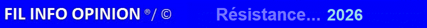 FIL INFO OPINION : RESISTANCE 2026 !