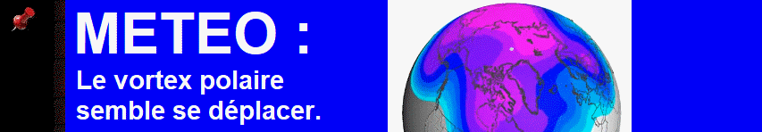 Le vortex polaire est une zone de basse pression situ�e en hiver au-dessus de la r�gion arctique.