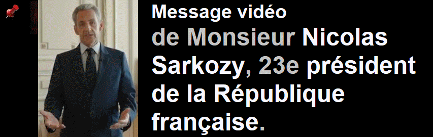 Message vid�o de Monsieur Nicolas Sarkozy, 23e pr�sident de la R�publique fran�aise, Video message from Mr. Nicolas Sarkozy, 23rd President of the French Republic, Mensaje en v�deo del se�or Nicolas Sarkozy, 23� Presidente de la Rep�blica Francesa, Mensagem v�deo do Sr. Nicolas Sarkozy, 23� Presidente da Rep�blica Francesa, Videobotschaft von Herrn Nicolas Sarkozy, 23. Pr�sident der Franz�sischen Republik