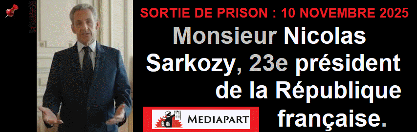 Sarkozy remis en libert� et interdit d�entrer en contact avec Darmanin