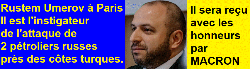 Umerov, secr�taire du Conseil national de s�curit� et de d�fense d'Ukraine, a conduit l'attaque terroriste contre 2 p�troliers